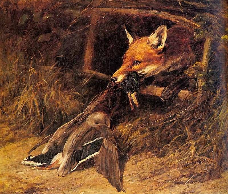 Returning To The Foxs Lair, Heywood Hardy